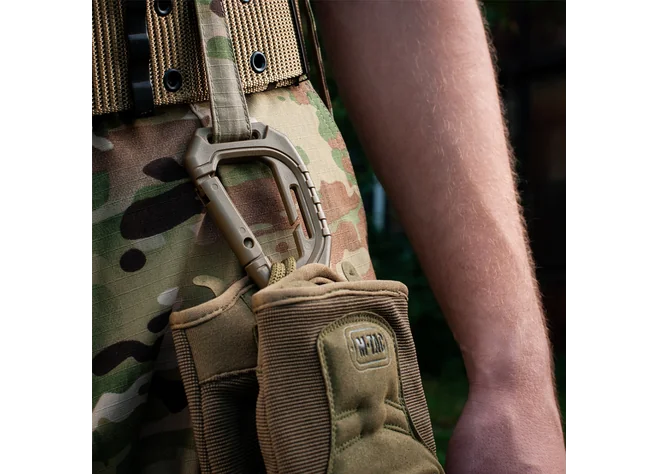 Карабін M-Tac Tactical пластиковий Coyote  Фото 2